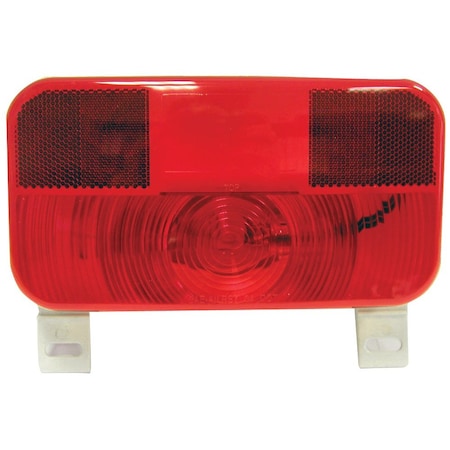 Peterson Stop/ Turn/ Tail Light, Incandescent Bulb, Rectangular, Red, 8-9/16" Length x 4-5/8" Width V25923